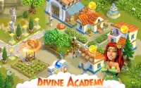 Divine Academy: Construir ciudades. Simulador Screen Shot 4