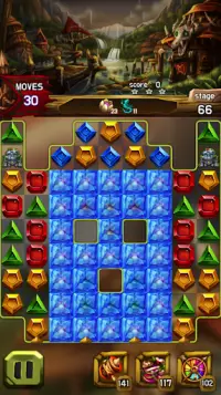 Jewel Amazon : Match 3 Puzzle Screen Shot 2