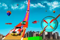 रैंप कार स्टंट रेस - अल्टीमेट रेसिंग गेम Screen Shot 3