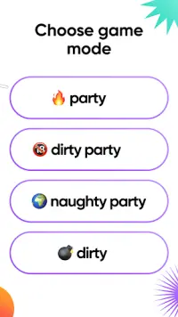Truth or Dare Dirty Party Game Screen Shot 2