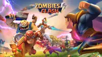 Zombies Clash: Superheroes War Screen Shot 0