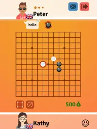 囲碁のゲーム-オンラインマルチプレイヤーボードゲーム Screen Shot 16