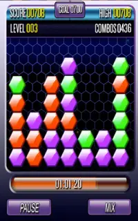 Hexagon Mix Game Free Screen Shot 2