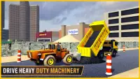 heavy duty road construction machine:excavator sim Screen Shot 3