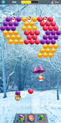 Santa Christmas Bubble Shooter Screen Shot 14