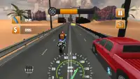Real Highway Moto Bike Racing Screen Shot 2