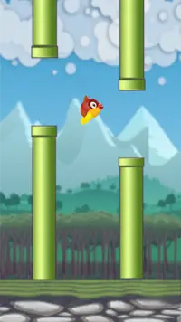 Flying Bird - Flapper Birdie Game Screen Shot 7