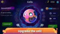Plazmic! Eat Me io Blob Cell Grow Game Screen Shot 3