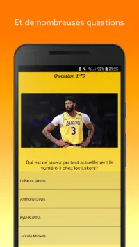 Basket Quiz: Le Quiz sur la NBA Screen Shot 2