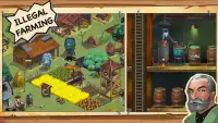 Bootleggers: Illegal Farm - Moonshine Mafia Game Screen Shot 2