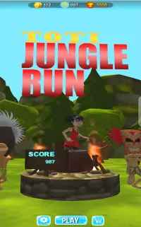 Toti Jungle Run -Subway endless Screen Shot 3