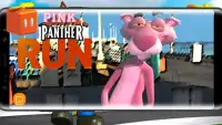 Panther Run in pink world Screen Shot 0