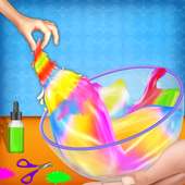 Slime faire amusant jeu: bricolage gluant jeux