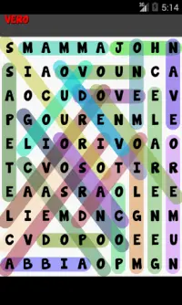 WordSearch Multilanguage Screen Shot 5