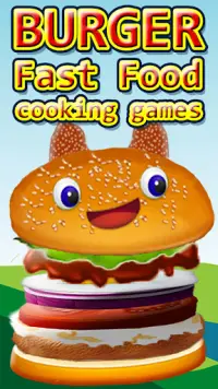 Burger Fast Food Koken Games Screen Shot 7