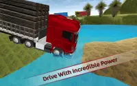 Mud Truck Cargo Transport: Mud Truck Games Screen Shot 1