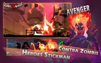 Zombie Avengers:(Dreamsky)Stickman War Z-zombi Screen Shot 0