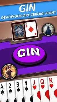 Gin System - 31 Rummy Card Game Screen Shot 2