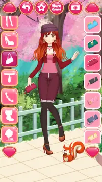 Anime Girls Dress up Games Screen Shot 10
