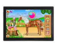Horse care girls games Screen Shot 4