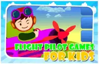 Flight Pilot Games For Kids Screen Shot 0