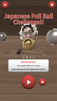 Japanese Foil Ball Challenge!! Screen Shot 0