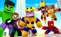 Addon Avengers Superheroes untuk Minecraft PE Screen Shot 1