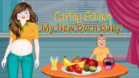 Caring Game : My New Born Baby Screen Shot 5