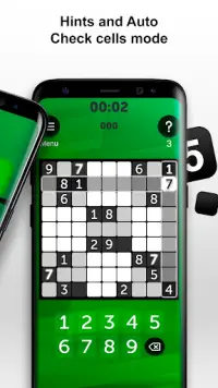 Sudoku livre & desligado Screen Shot 1