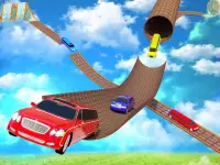 Limousine Racing Climb Stunts: GT Car Racing Games Screen Shot 7