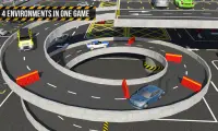 स्मार्ट कार ड्राइविंग स्कूल: हवाई अड्डा पार्किंग Screen Shot 5