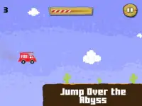 Crazy Jumpy Fire Truck Racing Screen Shot 7