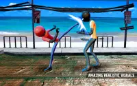 Batalla de Super KungFu: Stickman Street Fighter Screen Shot 0