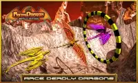 Racing Dragons Simulator- Flying Dino Survival War Screen Shot 3