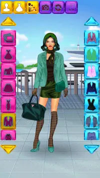 Glam Girl Fashion Shopping - Makeup and Dress-up Screen Shot 10
