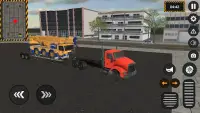 Simulateur de camion réel : fret hors ligne Screen Shot 0