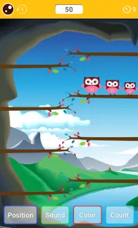 Owlie - Brain Game Screen Shot 1