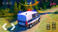 Police Van Gangster Chase - Police Bus Games 2020 Screen Shot 3