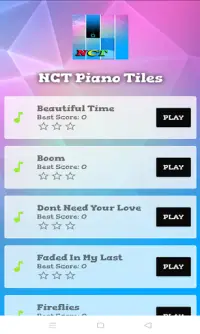 NCT Piano Tiles Screen Shot 0