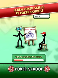 Stickman Poker Tycoon Screen Shot 2