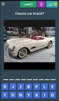 Classic Car Trivia Screen Shot 3