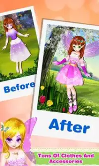 Butterfly Fairy Girls Dress Up Screen Shot 1