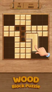 Wood Block Puzzle Screen Shot 2