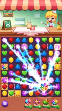 Sweet Candy Cookie Crush Screen Shot 6