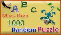 Alphabets Puzzles for kids & Toddlers Screen Shot 1