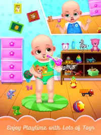 मिठाई बेबी केयर ड्रैसअप खेल Screen Shot 5