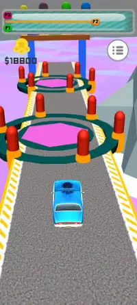 Extreme Mini Fun Car Racing 3D Screen Shot 3
