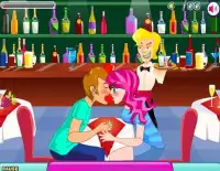 Kiss in Romantic Restaurant Screen Shot 2