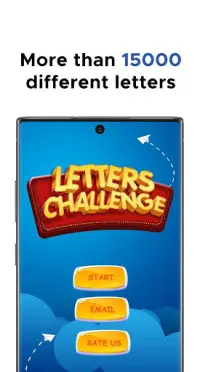 Letters Challenge Screen Shot 1
