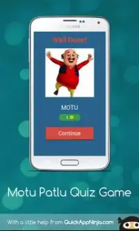 Motu Patlu Quiz (Question Answer Game) Screen Shot 1